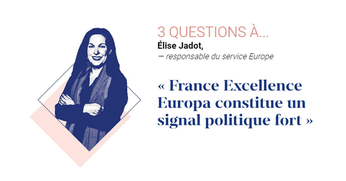 3 questions à Elise Jadot